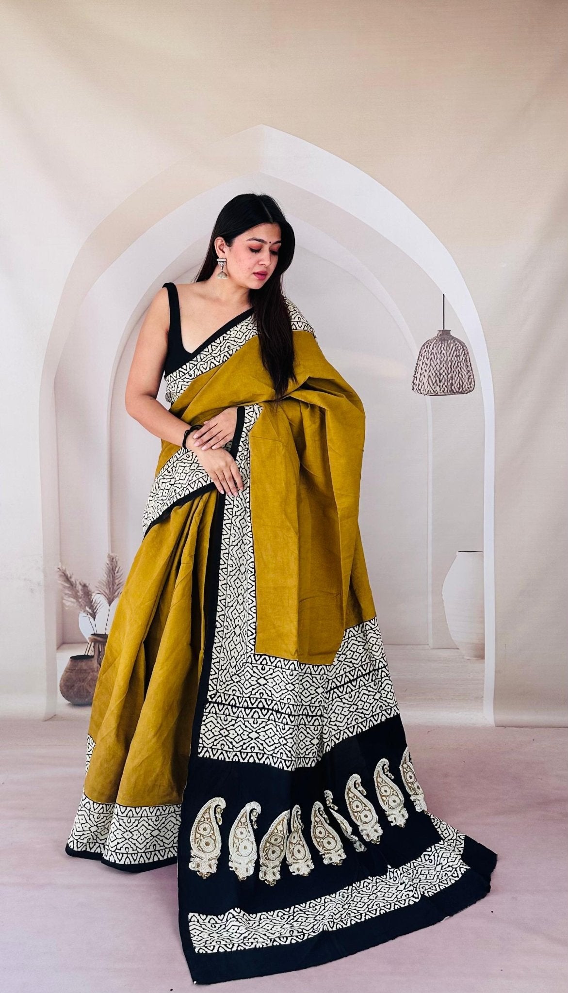 kota_doria_saree - the_bagru_vastrakala
