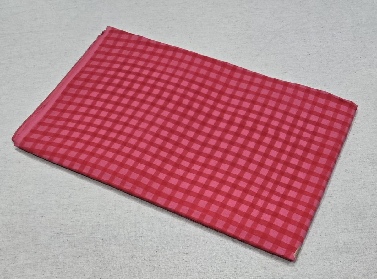 Pink Gingham Cotton (SANGANERI)
