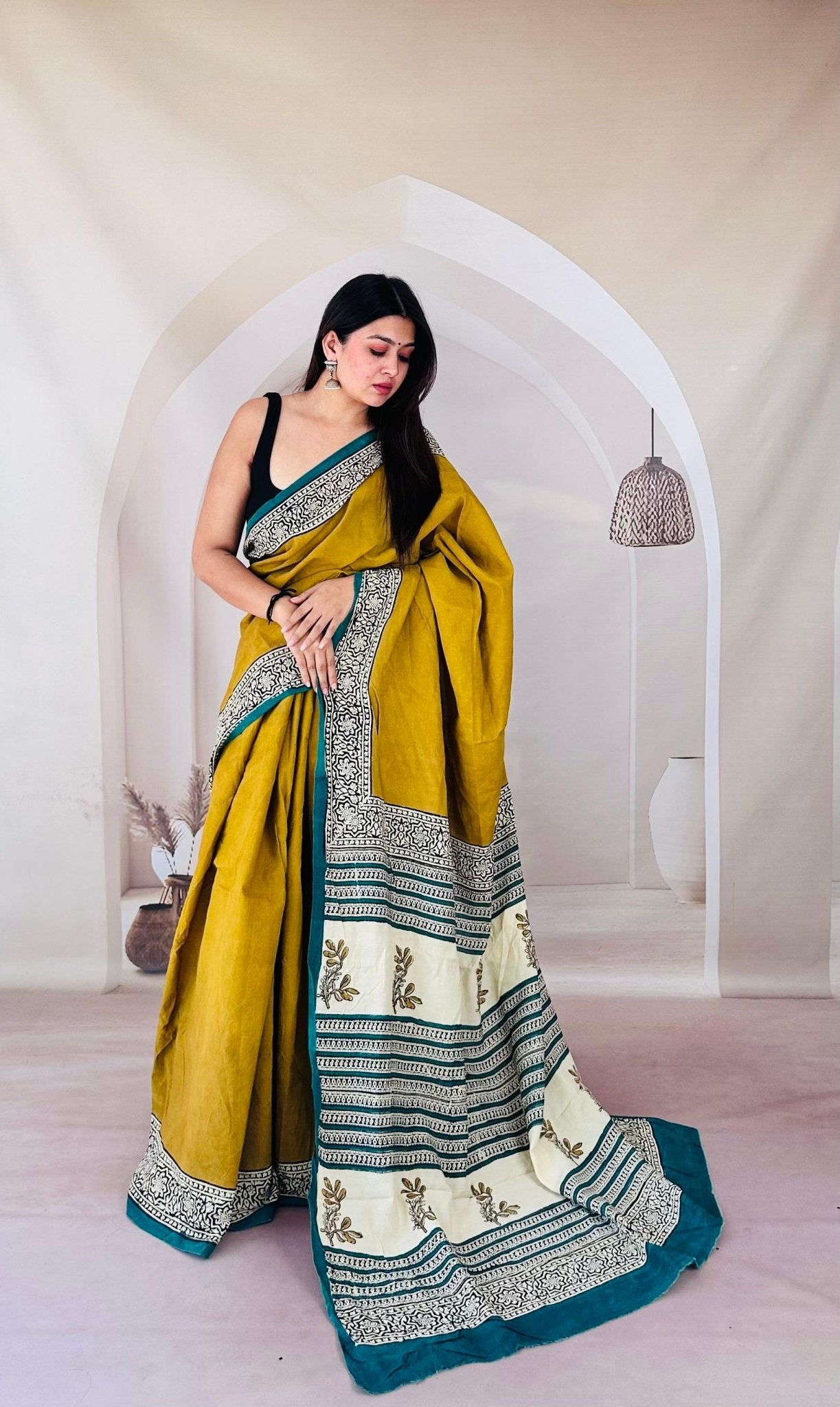 kota_doria_saree - the_bagru_vastrakala