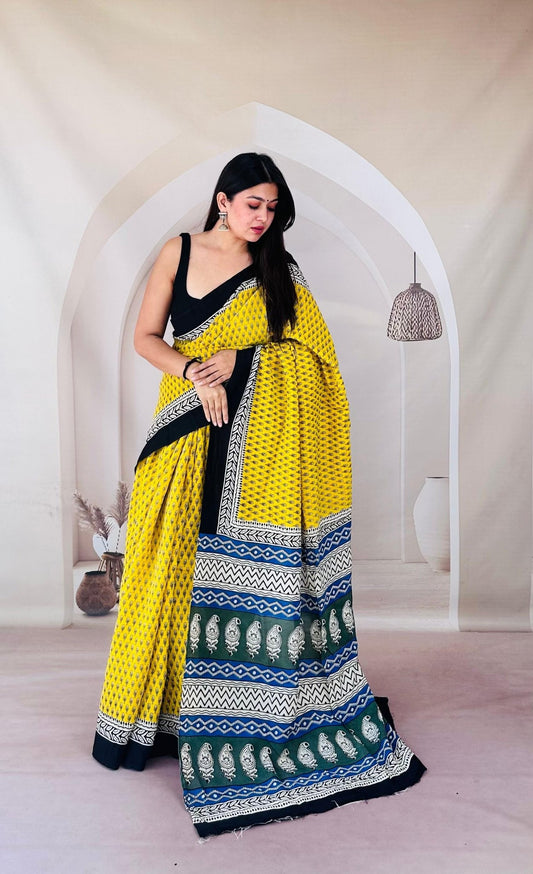 kota_doria_saree - the_bagru_vastrakala