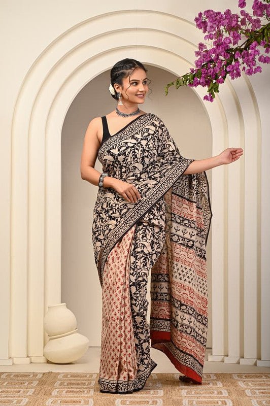 kota_doria_saree - the_bagru_vastrakala