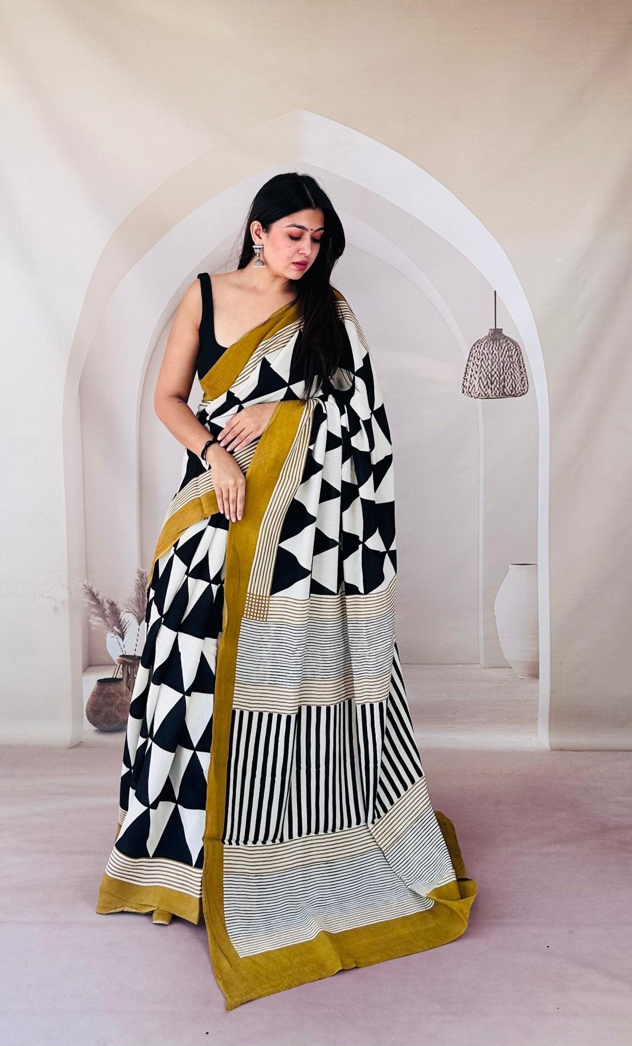 kota_doria_saree - the_bagru_vastrakala